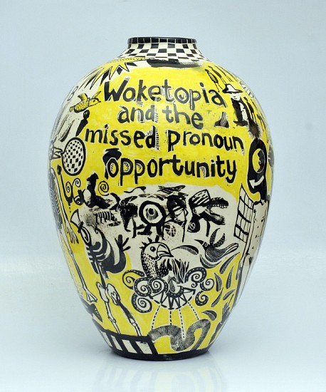 Andrew Mogridge, Woketopia & the Missed Pronoun Opportunity
ceramic