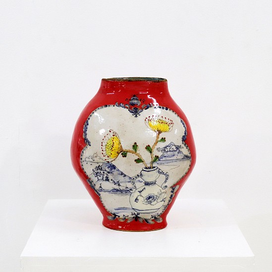 Lisa Ringwood, Pin Cushion Vase
ceramic