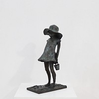 Rosamund OConnor Shell Seeker, bronze edition 1 of 15 Low Res