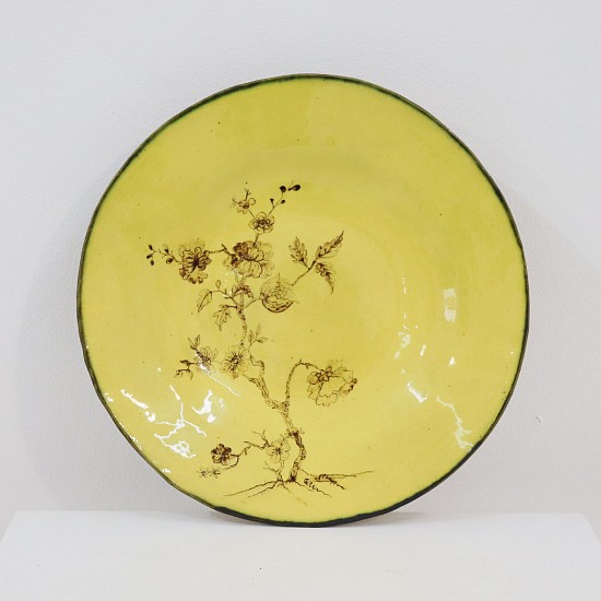 Lisa Ringwood, Yellow Plate I
ceramic