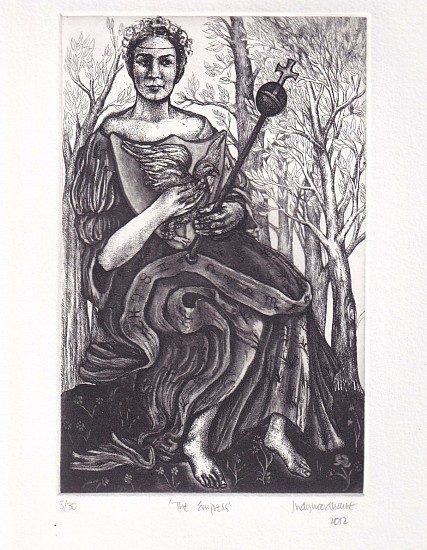 Judy Woodborne, The Empress
etching
