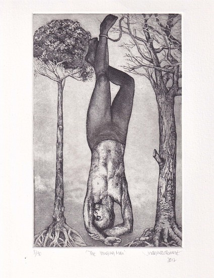 Judy Woodborne, The Hanging Man
etching