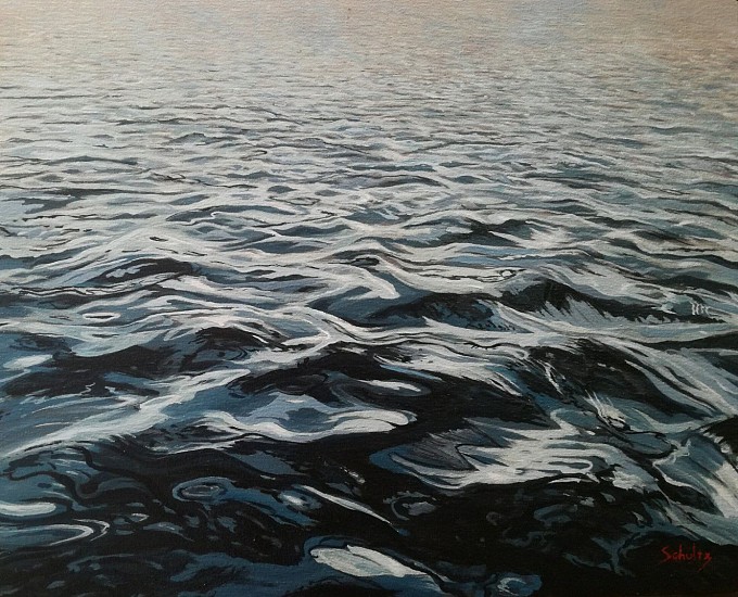 Greg Schultz, Fathom
oil  on canvas