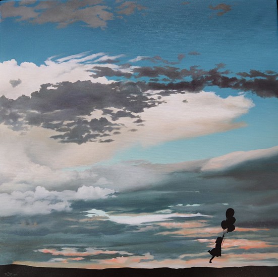 Anton Brink, Quest ( when the wind blows)
oil on board