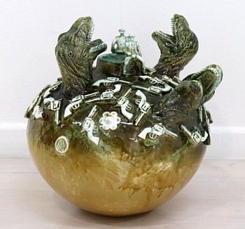 gerhard ceramic matters dinosaurs