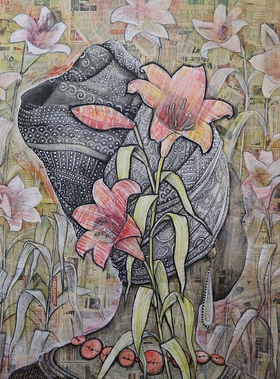 Gary Stephens, Zama with lillies