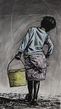 phillemon hlungwani murhangeri wo vumundzuku i future leader 50 x 90cm gkac