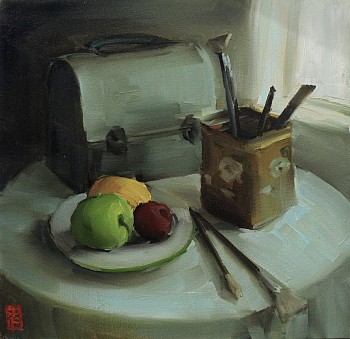 sasha hartslief chinese tin 40 x 40cm oil on canvas gkac 11627 resized