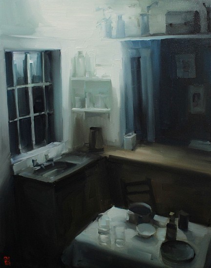 Sasha Hartslief, Midnight
oil  on canvas