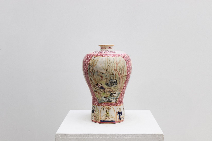 Helen Doherty, Carpe Diem, seize the day
ceramic