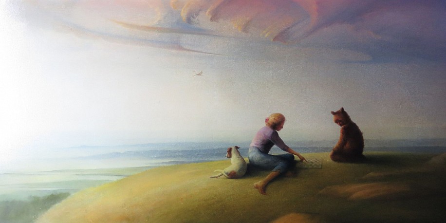 Peter van Straten, Ode to invisible friends
oil on canvas