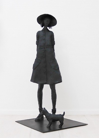 Grace da Costa, Schoolgirl with Dog
bronze