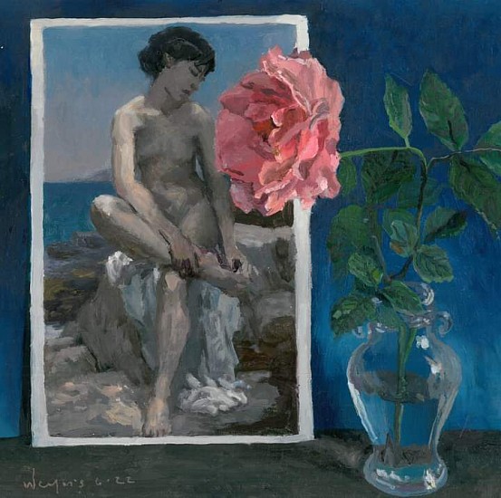 Weyers du Toit, Beestung and Rose
oil on board