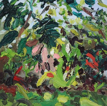 lee ann heath forget me not oil on canvas 20.5 x 20.5cm