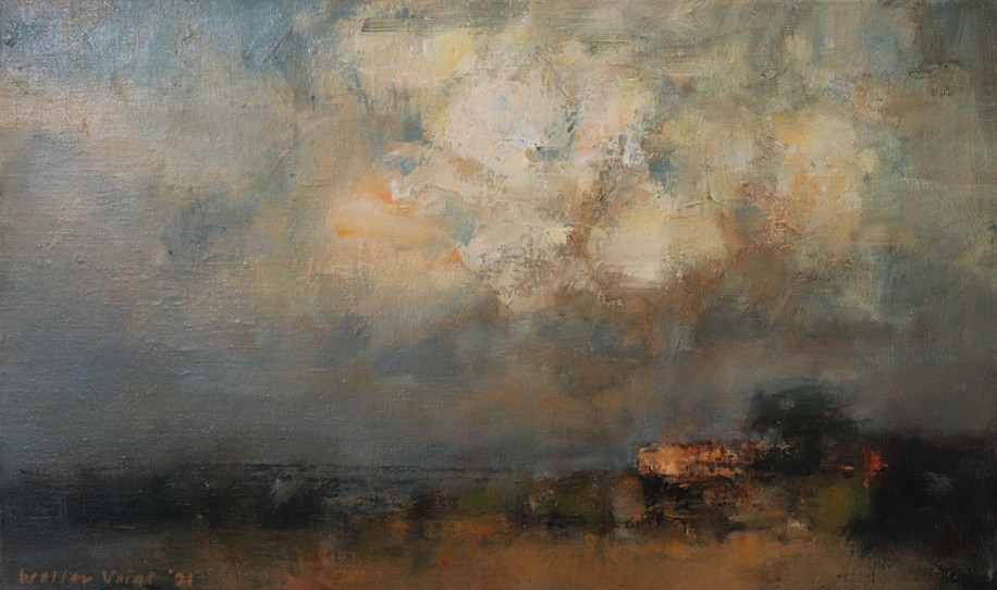 Walter Voigt, Mapungubwe Stormcloud
oil on canvas