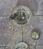 caryn scimgeour in pursuit oil on canvas 75.5 x 121 cm gkac 13433 detail