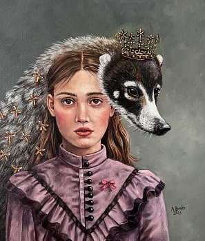 angela banks crowned oil on paper 40 x 30cm.jpeg