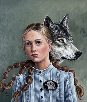 angela banks protection oil on paper 40 x 30cm.jpeg