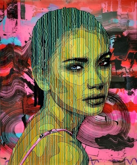 Norman O'Flynn, Portrait from the Klein Karoo I
acrylic on plexi glass