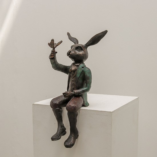 Carol Cauldwell, Rabbit Butterfly
bronze
