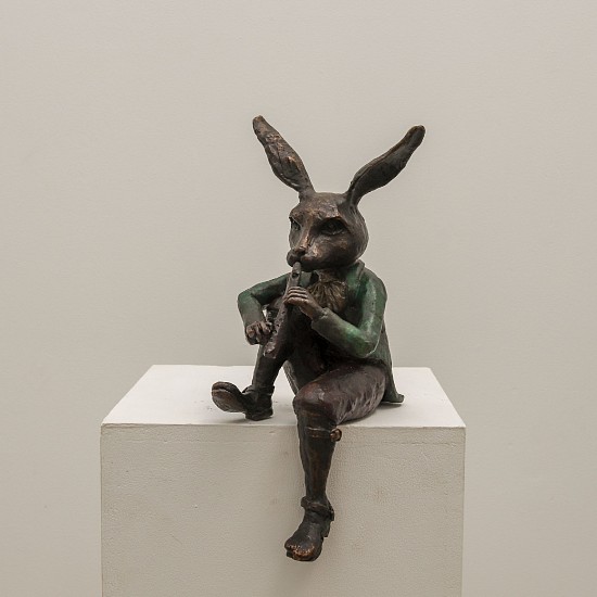 Carol Cauldwell, Rabbit Recorder
bronze