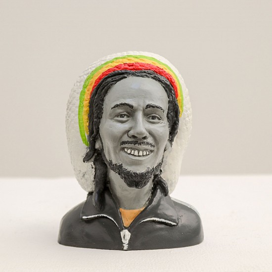 Hubert Barrichievy, Bob Marley
resin