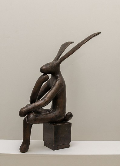 Guy du Toit, Thinker on a box
bronze