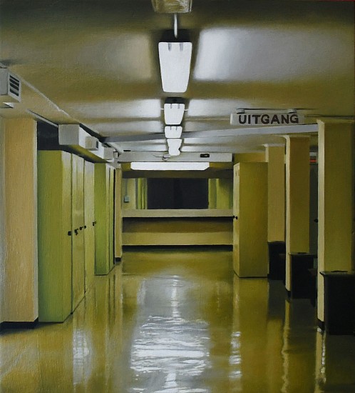 Gina Heyer, Uitgang
oil on board