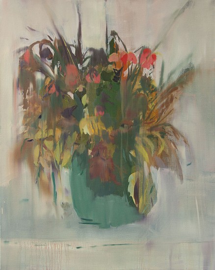Swain Hoogervorst, Flowers in the Studio II
oil on canvas