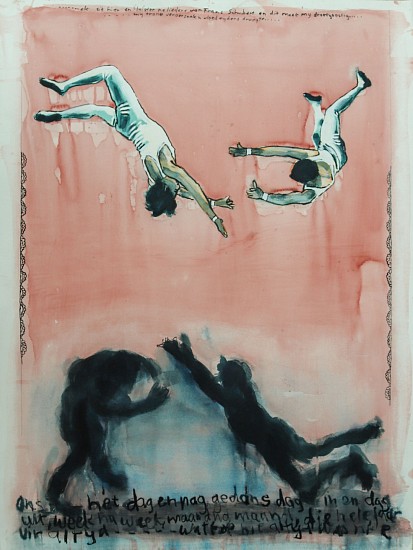 Leon Vermeulen, Acrobats Series I
water colour and ink on paper