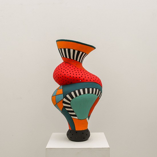 Margot Rudolph, Red Collar
ceramic