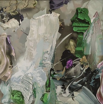 ad reflex johan conradie and karl gustav sevenster mutation i oil 3d modelling digital collage on archival paper on board 130 x 130cm