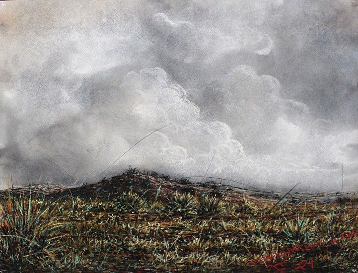 Jan Tshikhuthula, Makhethakhetha
soft pastel on paper