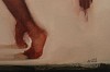 kerri evans untitled ii oil on canvas 51 x 25cm gkcp 7511 detail feet