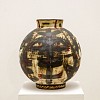charmaine haines etched portrait xl round vessel 42 x 38 cm ceramic gkac 13804 side 2
