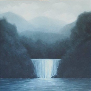 louis nel 18 . 08 . 2022 oil on canvas 70 x 70cm big picture show