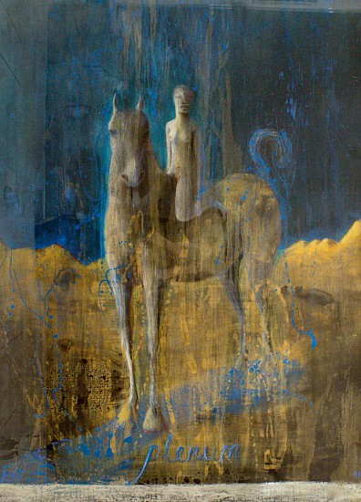 Deborah Bell, Plenum
etching and paint