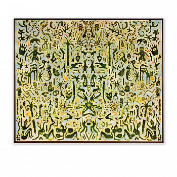 everything is black and white 100 x 120cm