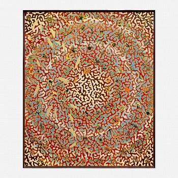 the earth breathes 120 x 100cm