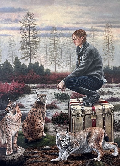 Angela Banks, The Silent Pact
oil on canvas