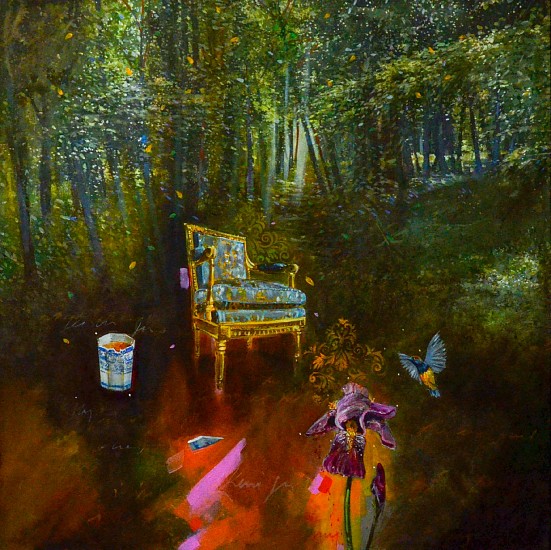 Louis Jansen van Vuuren, Eden
acrylic and oil on French linen