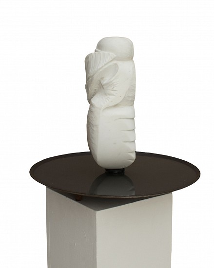 Richard John Forbes, Pupa
carrara marble and steel bowl