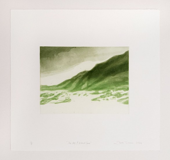 Zhane Warren, The day I phoned Sara
spitbite aquatint with a la poupee on Zerkall Intaglio 250gsm