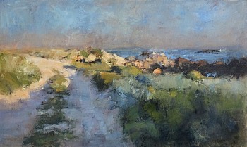 southern tip cape agulhas 60cm x 100cm oil on canvas