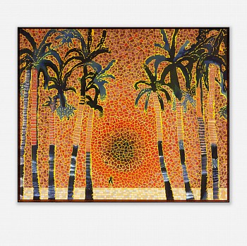 lucinda mudge the rising sun 100 x 120cm