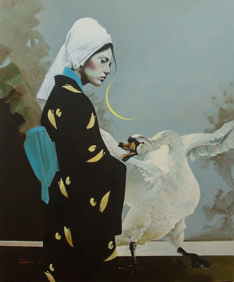 David Thorpe, Leda
oil on canvas