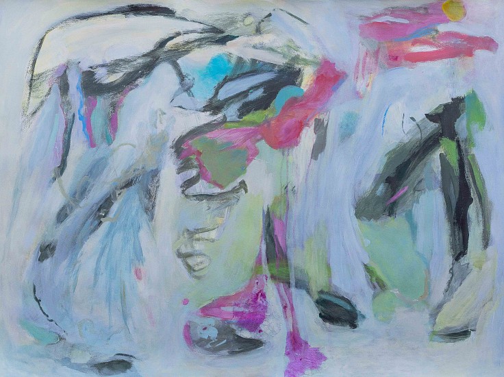 Mary-Jane Morris, Bird Land
acrylic,ink and oil stick on paper