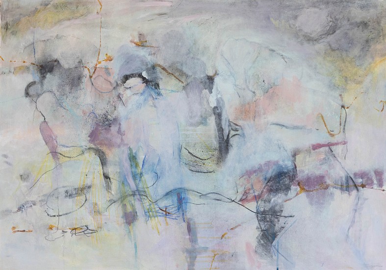 Mary-Jane Morris, In the flow
acrylic and ink on canvas