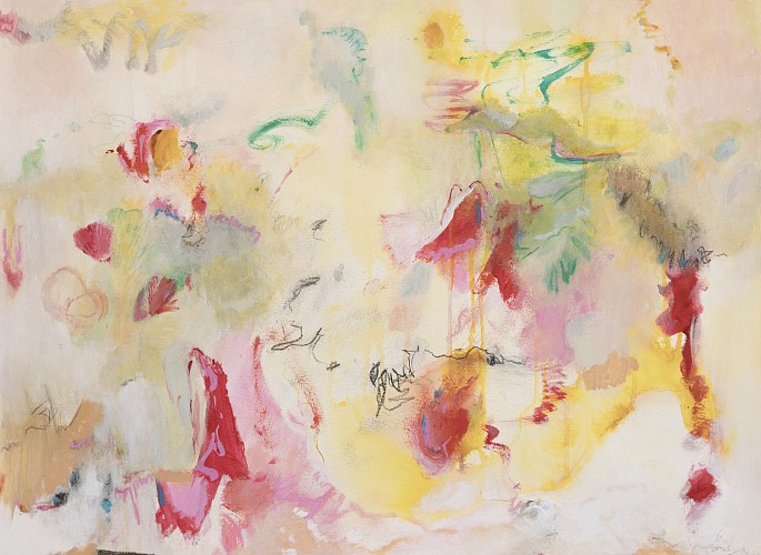MJMorris Conversations Acrylicandpastelpencil Paper 50x65