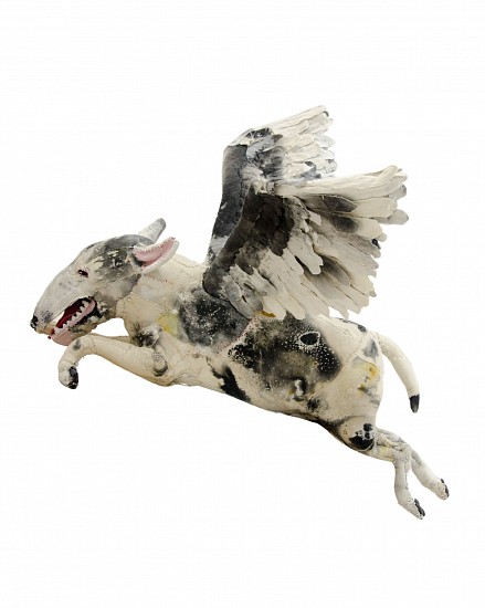 Paula Louw, Papillon, a journey
fabric,wire,thread,batting,paint & ink